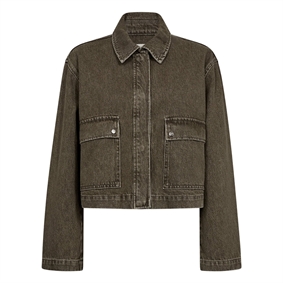 Ivy Copenhagen Emma Denim Jakke Wash Olinda, Desert